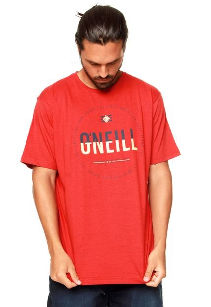 Camiseta O'Neill Estampada 12583 Vermelha - Marca O'Neill