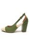 Scarpin Thelure Dorsay Verde - Marca Thelure