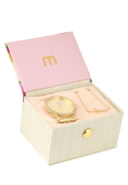 Relógio Mondaine 99020LPMKDE1K1 Dourado - Marca Mondaine