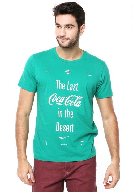 Camiseta Coca-Cola Clothing Clean Verde - Marca Coca-Cola Jeans