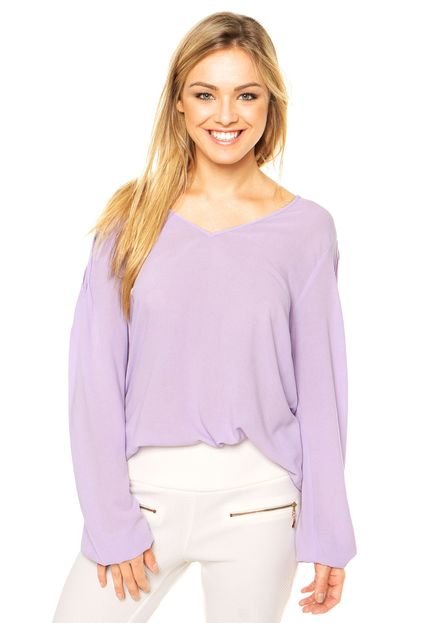 Blusa Nem Julieta Roxa - Marca Nem