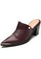 Scarpin Mule Vizzano Liso Vinho - Marca Vizzano