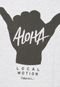 Camiseta Local Motion Aloha Shaka Cinza - Marca Local Motion
