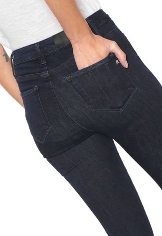 Calça Jeans Replay Skinny Bolsos Azul