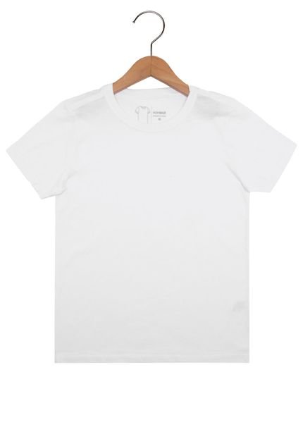 Camiseta Kohmar Manga Curta Menino Branca - Marca Kohmar