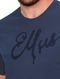 Camiseta Ellus Masculina Classic Manual Script Azul Marinho - Marca Ellus