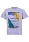Camiseta FiveBlu Surf Trip Roxa - Marca FiveBlu