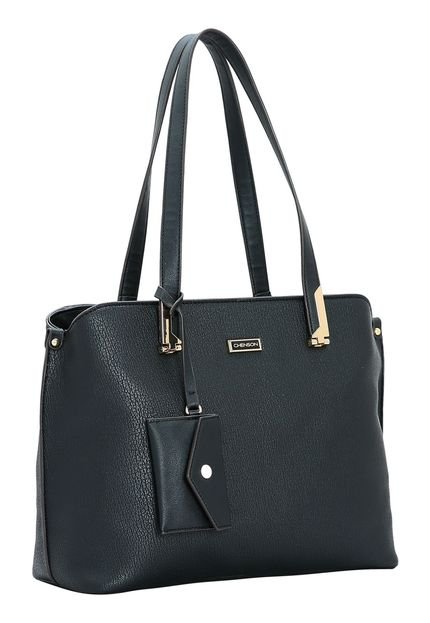 Bolsa Feminina Chenson Duo Color Preto - Marca Chenson