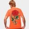 Camisa Camiseta Genuine Grit Masculina Estampada Algodão 30.1 Roses - P - Laranja - Marca Genuine