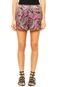 Short Lucy in The Sky Print Marrom - Marca Lucy in The Sky