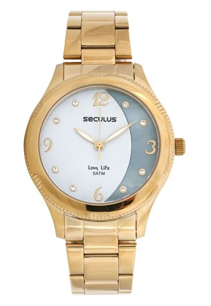 Relógio Seculus 23520LPSVDA1 Dourado - Marca Seculus