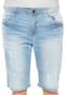 Bermuda Jeans Occy Reta Marte Azul - Marca Occy