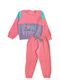 conjunto de moletom Infantil felpudo blusão e calça  rosa - Marca PIFTPAFT