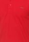 Camisa Polo Manga Curta Colcci Bordado Vermelha - Marca Colcci