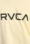 Camiseta RVCA Big Amarela - Marca RVCA