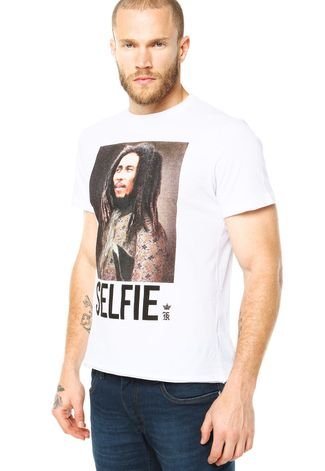 Camiseta Sergio K Selfie Branca