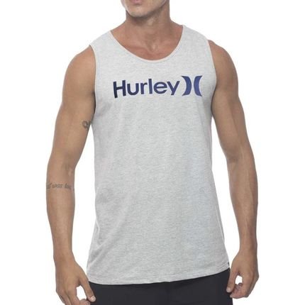 Regata Hurley O&O Solid Oversize SM24 Masculina Mescla Cinza - Marca Hurley