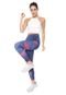 Legging Mizuno Misty Full Print Azul - Marca Mizuno