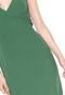 Vestido Triton Curto Justo Verde - Marca Triton
