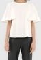 Blusa Forum Recortes Off-White - Marca Forum