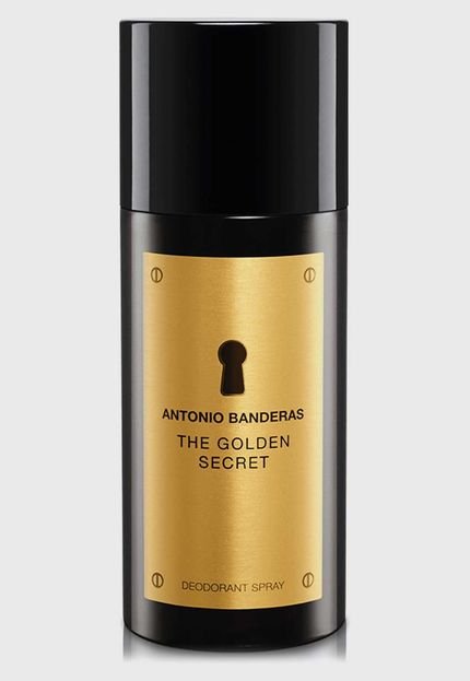 Desodorante Corporal 150ml The Golden Secret Antonio Banderas Masculino - Marca Banderas