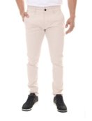 Calça Tommy Hilfiger Masculina de Sarja Brooklyn Off White - Marca Tommy Hilfiger