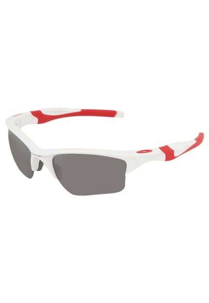 Óculos de Sol Oakley Half Jacket 2.0 Branco/Vermelho - Marca Oakley
