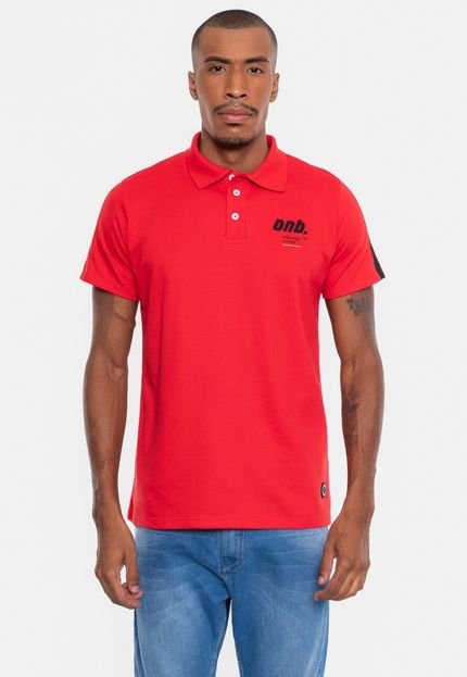 Camisa Polo Onbongo Piquet Vermelha - Marca Onbongo