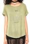 Camiseta Colcci Be Nice Verde - Marca Colcci