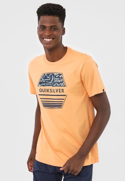 Camiseta Quiksilver Drift Away Laranja - Marca Quiksilver