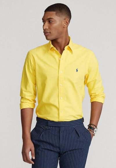 Camisa Amarilla Polo Ralph Lauren - | Dafiti Colombia