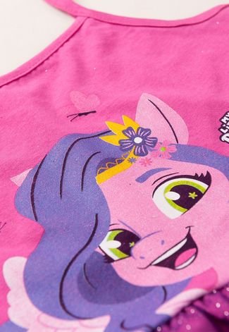 Vestido Feminino Infantil Borboletas - My Little Pony