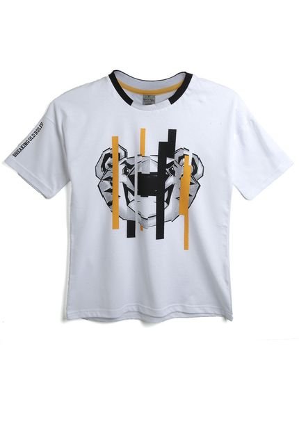 Camiseta Tigor T. Tigre Menino Estampa Branca - Marca Tigor T. Tigre