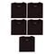 Kit 5 Camisetas Brasa Pica Pau Bordado Reserva Mini Preto - Marca Reserva Mini