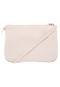 Bolsa Dumond Mini Tiracolo Soft Verniz Nude - Marca Dumond