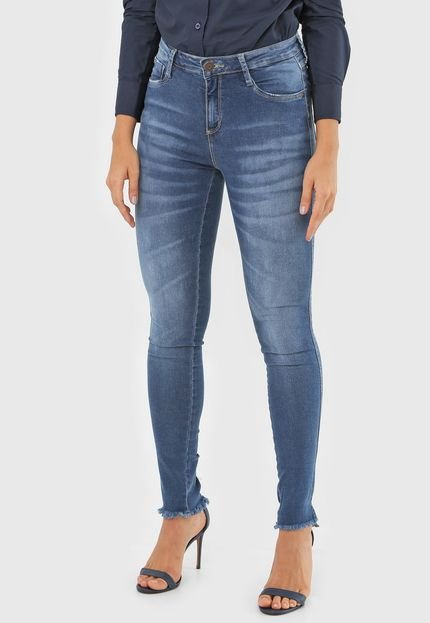 Calça Jeans Dudalina Skinny Demi Curve Azul - Marca Dudalina