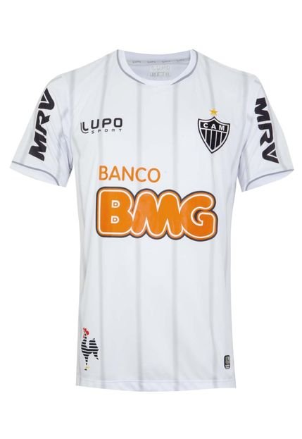 Camisa Lupo Sport Atlético/MG Uniforme N.2 - Número 13 Branca - Marca Lupo Sport