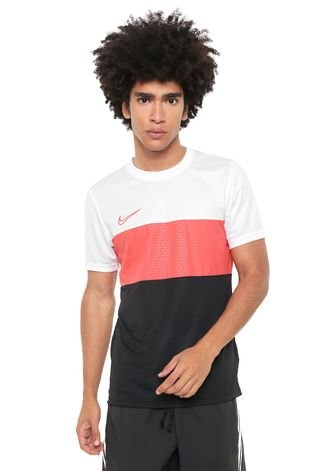 Camiseta Nike M Nk Dry Acdmy Top Ss Gx Branco/Preto