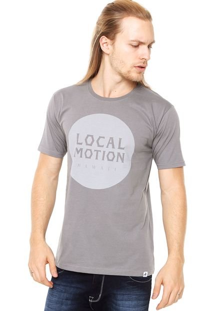 Camiseta Local Motion Circle II Cinza - Marca Local Motion