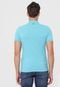 Camisa Polo Lacoste Slim Bordado Azul - Marca Lacoste