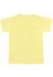 Camiseta Marisol Play Menino Frontal Amarela - Marca Marisol Play