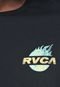Camiseta RVCA Atlas Preta - Marca RVCA