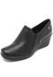Mocassim Piccadilly Anabela Preto - Marca Piccadilly