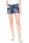 Shorts Jeans Calvin Klein Jeans Bordado Azul - Marca Calvin Klein Jeans