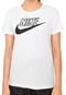 Camiseta Nike Sportswear W Nsw Tee Hyper Flo Branca - Marca Nike Sportswear