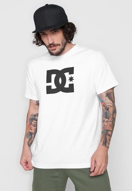 Camiseta DC Shoes Star Branca - Marca DC Shoes