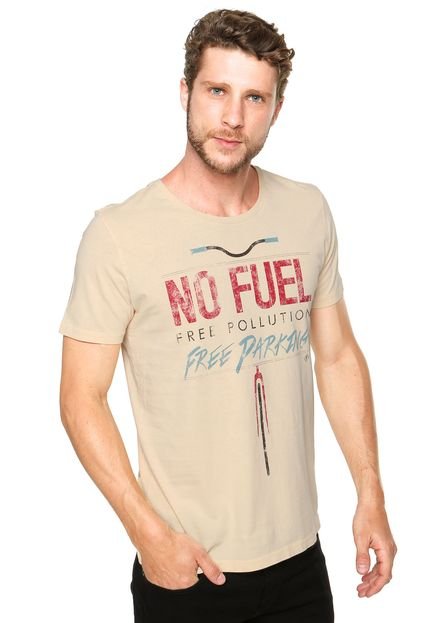 Camiseta Forum No Fuel Laranja - Marca Forum