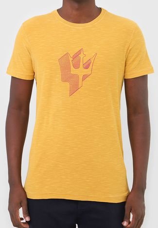 Camiseta Osklen Tridente Amarela