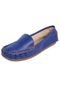 Mocassim Vizzano Classico Napa Azul - Marca Vizzano