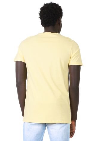 Camiseta RVCA Written Amarela